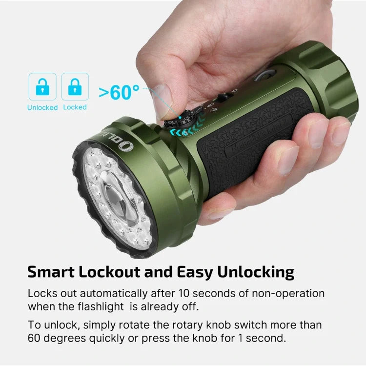OLIGHT MARAUDERMINI2ODG Marauder Mini 2 Compact Powerful Flashlight - OD Green
