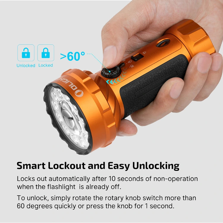 OLIGHT MARAUDERMINI2OG Marauder Mini 2 Compact Powerful Flashlight - Orange
