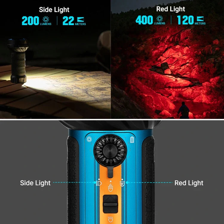 OLIGHT MARAUDERMINI2R Marauder Mini 2 Compact Powerful Flashlight - Roadster