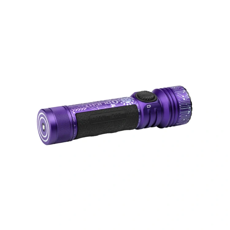 OLIGHT SEEKER4PROVIOLET DIY Bundle Seeker 4 Pro High Power Flashlight Color-Cyber Violet CW(5700~7000K)
