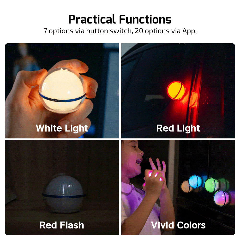 OLIGHT SPHERE Sphere Ambient Light with App Control - Blue