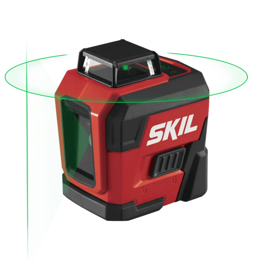 SKIL LL9322G-01 Self-leveling 360 Degree Green Cross Line Laser w/ Tripod