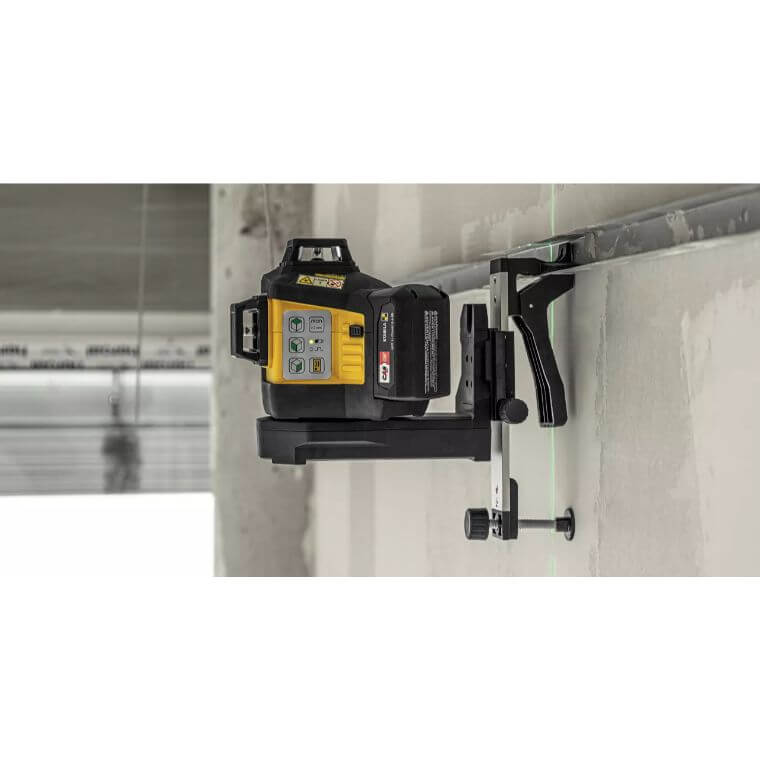 DEWALT 03420 Multi-line laser LAX 600 G, 12 V system, 7-piece set, with battery and charger
