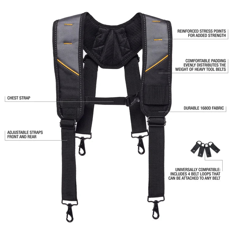 ToughBuilt TB-CT-51P-2BES Padded Suspenders