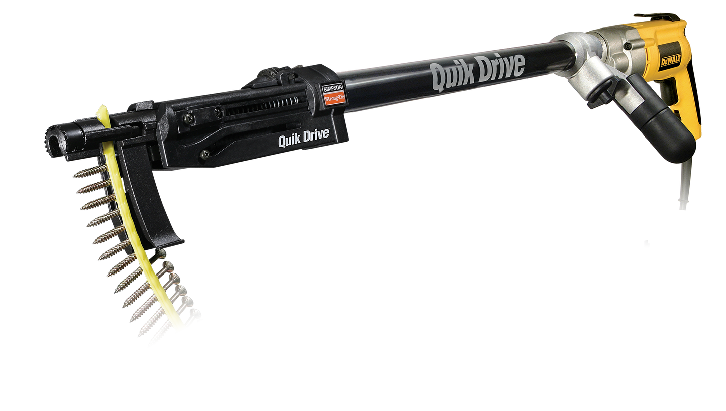 Simpson Strong-Tie PRO200SD25K Quik Drive® PRO200SG2 Multi-Purpose System w/ DeWalt® 2500 RPM Screwdriver Motor