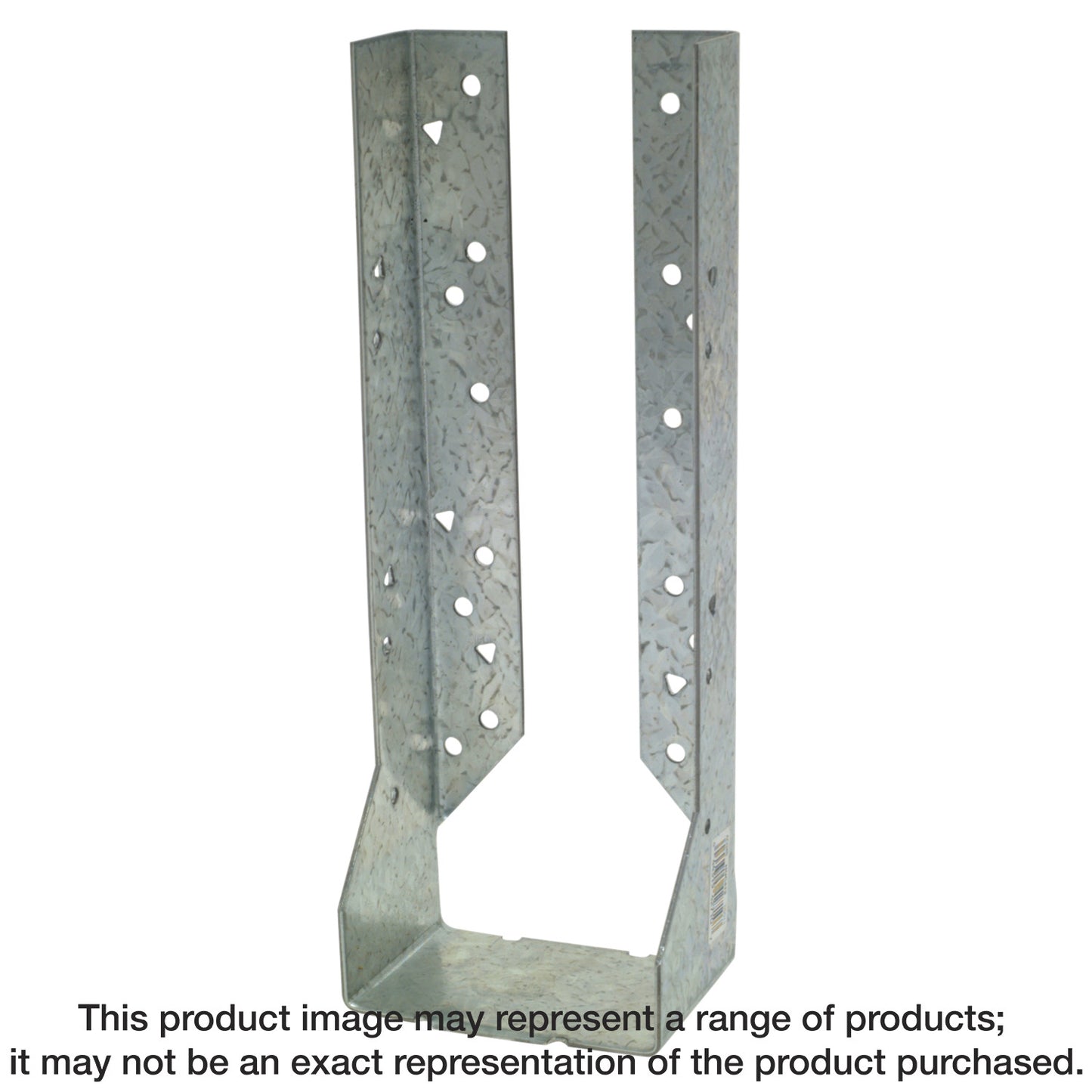 Simpson Strong-Tie HUC412 HUC Galvanized Face-Mount Concealed-Flange Joist Hanger for 4x12 (Pack of 25)