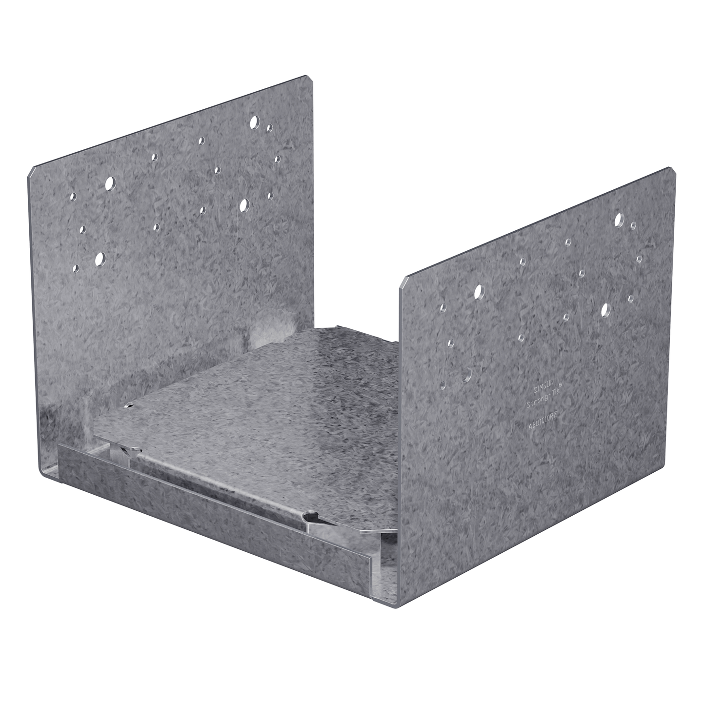 Simpson Strong-Tie ABU1010RZ ABU ZMAX® Galvanized Adjustable Post Base for 10x10 Rough (Pack of 2)