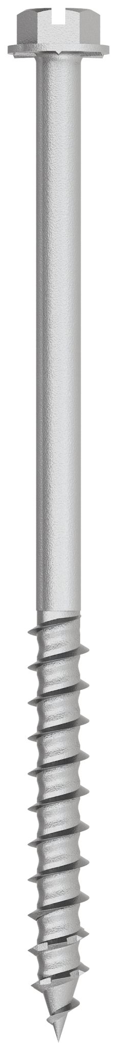 Simpson Strong-Tie TNTSS625400H Titen Turbo™ — 1/4 in. x 4 in. Type 316 Stainless-Steel Hex-Head Concrete and Masonry Screw (50-Qty)