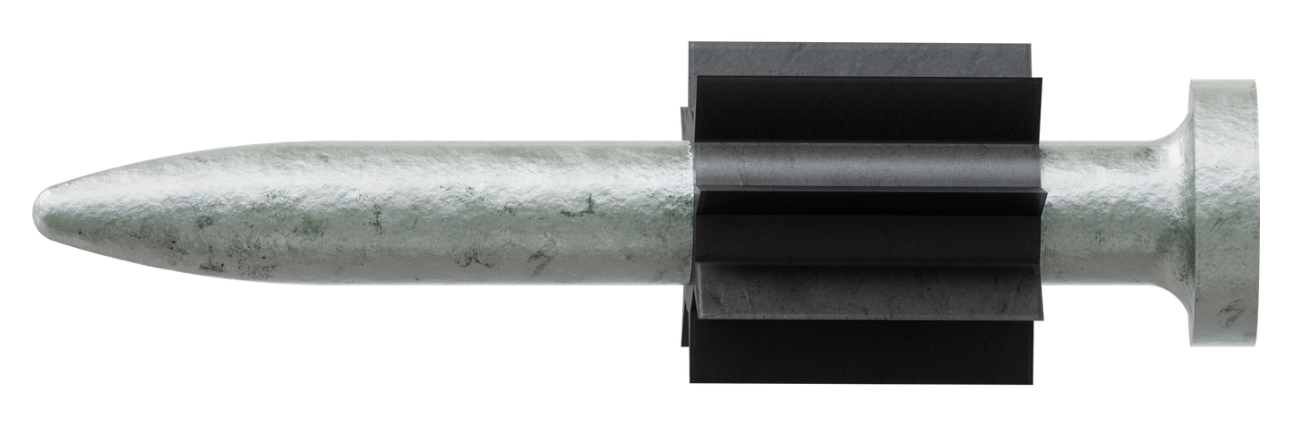 Simpson Strong-Tie PDPA-125 PDPA .157 in. x 1-1/4 in. Powder-Actuated Pin (100-Qty) (Pack of 1500)