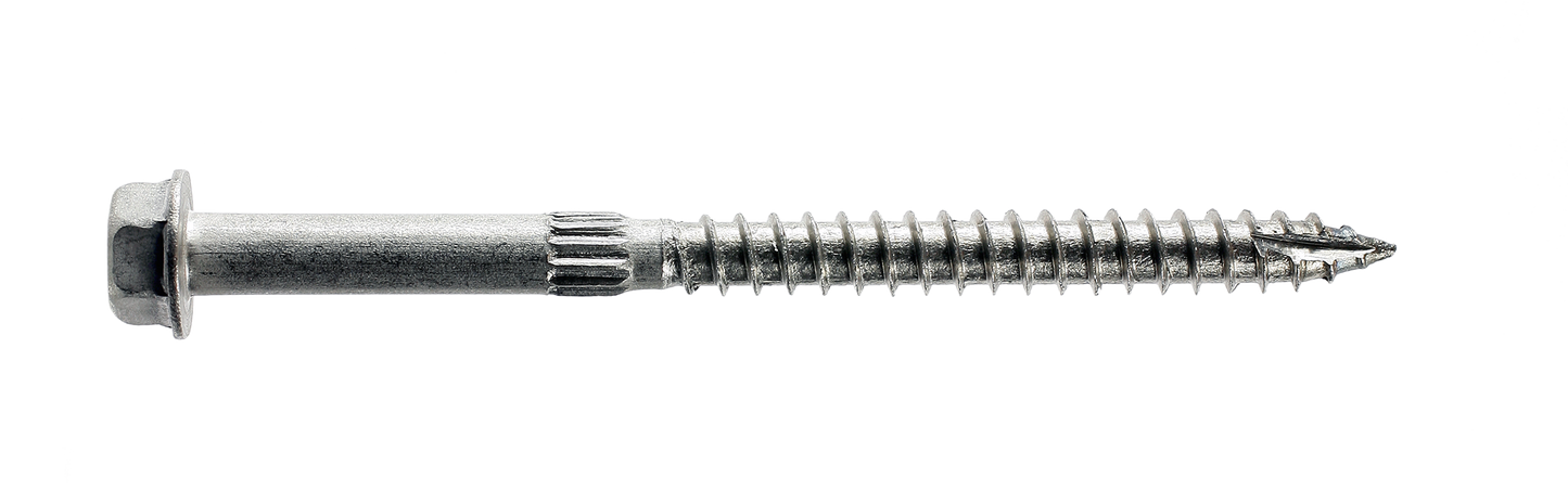 Simpson Strong-Tie SDS25112SS-RP5 Strong-Drive® SDS HEAVY-DUTY CONNECTOR Screw — 1/4 in. x 1-1/2 in. Type 316 (5-Qty)