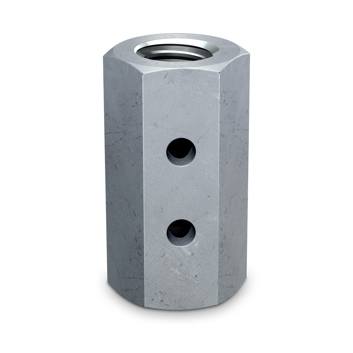 Simpson Strong-Tie CNW3/8 CNW 3/8 in. Coupler Nut with Witness® Hole (Pack of 1000)