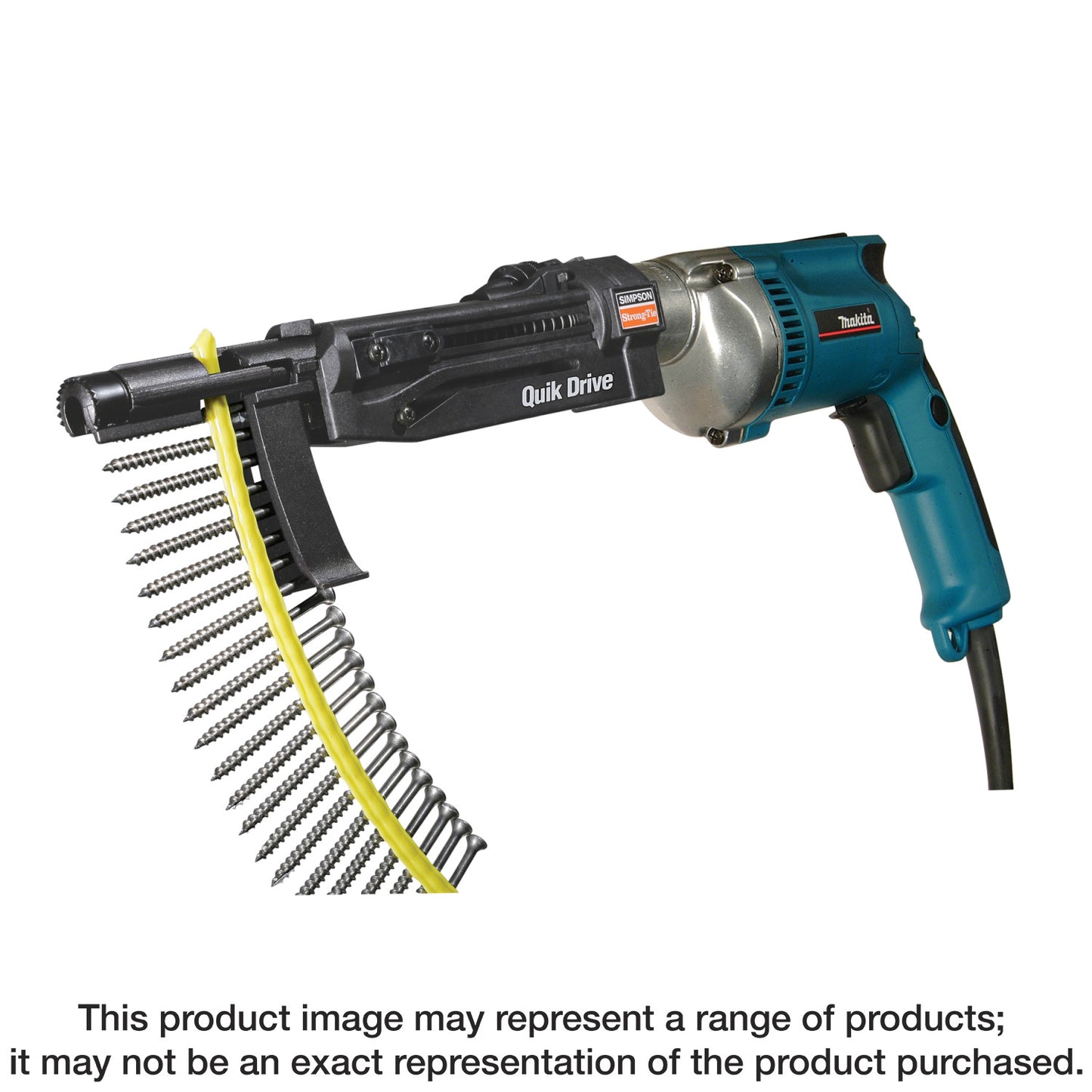 Simpson Strong-Tie QDPRO300SG2 Quik Drive® PRO300SG2 Decking Attachment (Pack of 100)