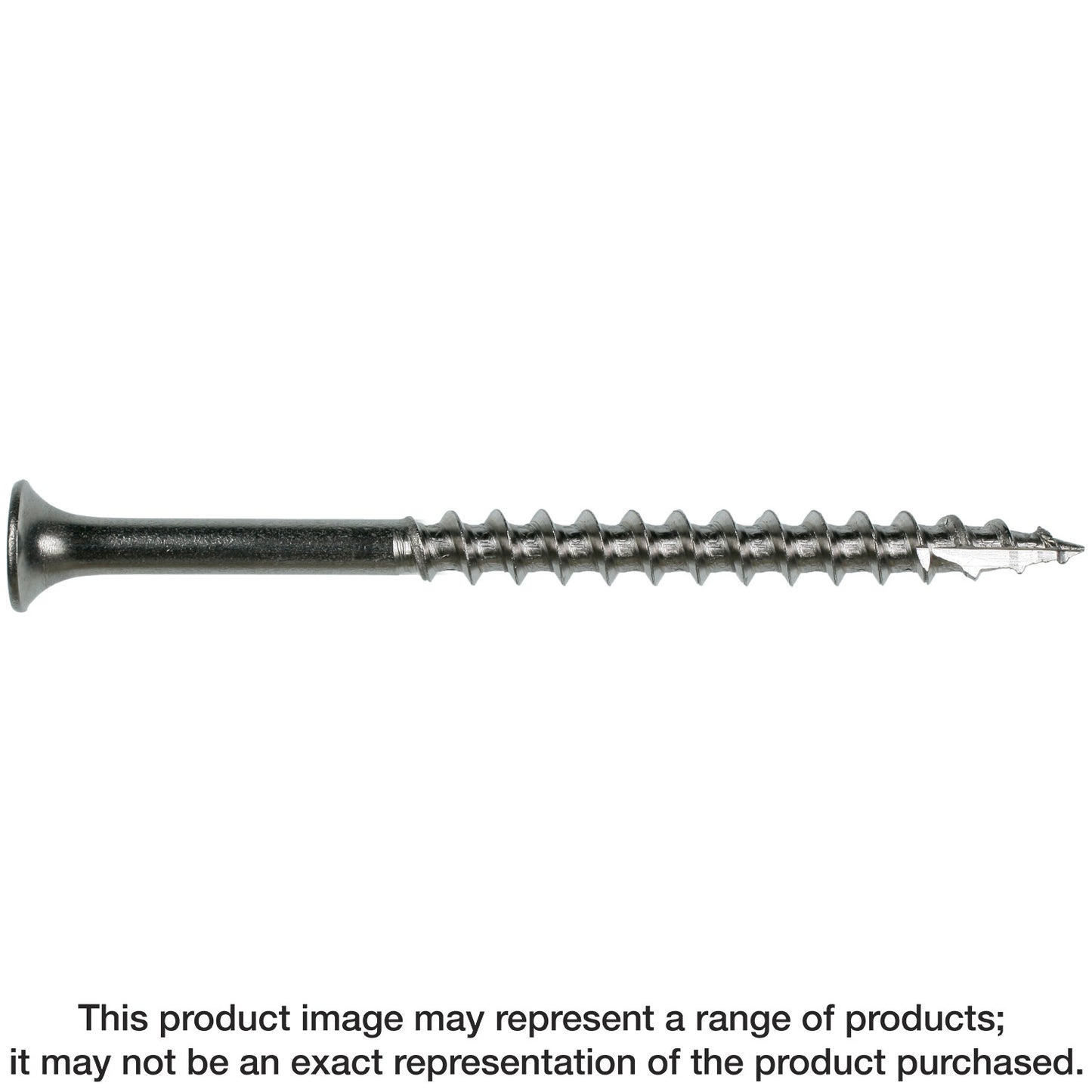 Simpson Strong-Tie T10300DT5 Bugle-Head Wood Screw, 6-Lobe Drive — #10 x 3-in. T25, Type 316 (5 lb.)