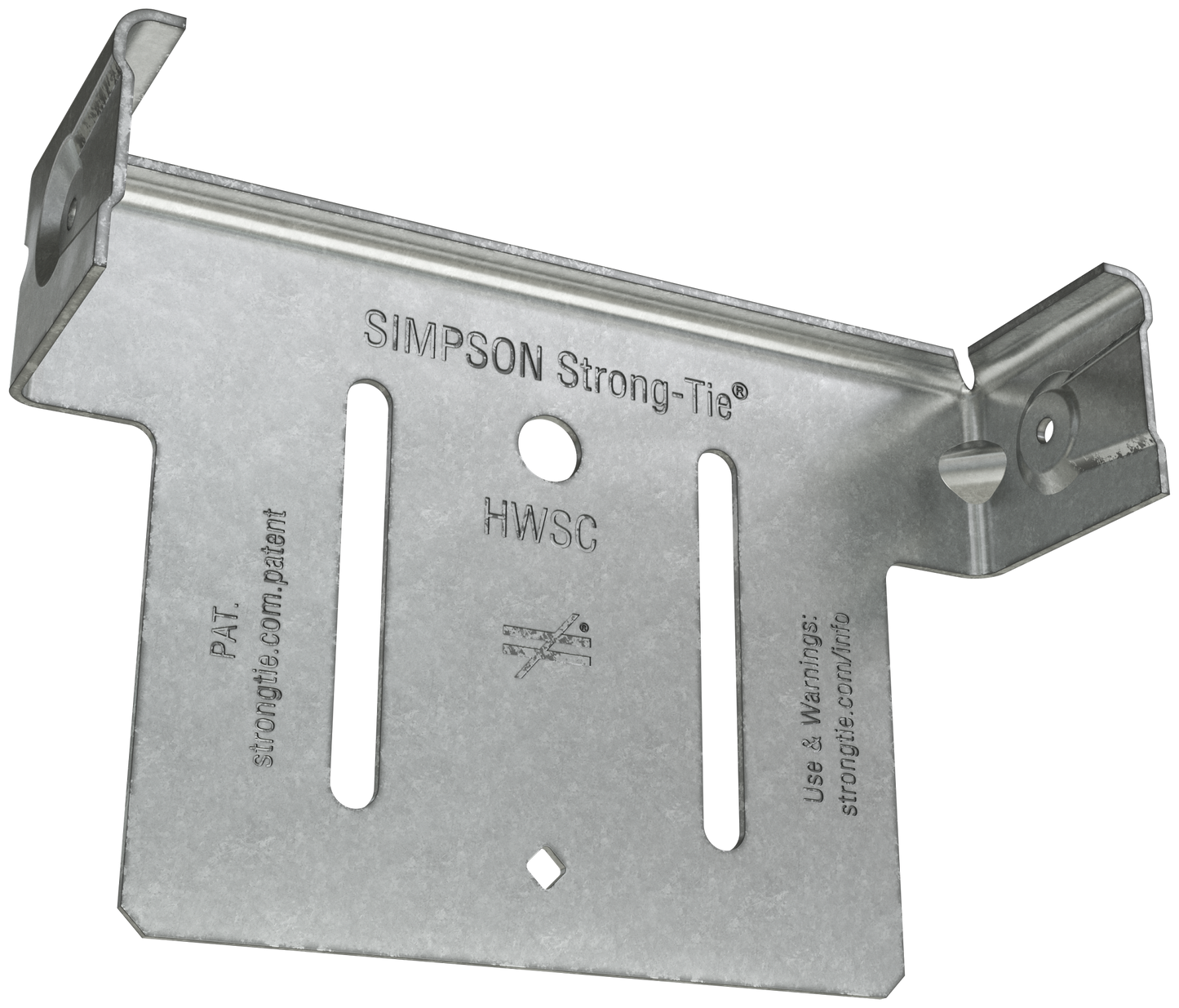 Simpson Strong-Tie HWSC6-KT HWSC™ 5-3/4 in. Head-of-Wall Slide-Clip Connector w/ Screws (50-Qty) (Pack of 48)