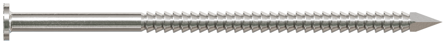 Simpson Strong-Tie S8CRD1 Cedar and Redwood Decking Nail — 2-1/2 in. x .113 in. Type 304 Stainless Steel (1 lb.) (Pack of 800)
