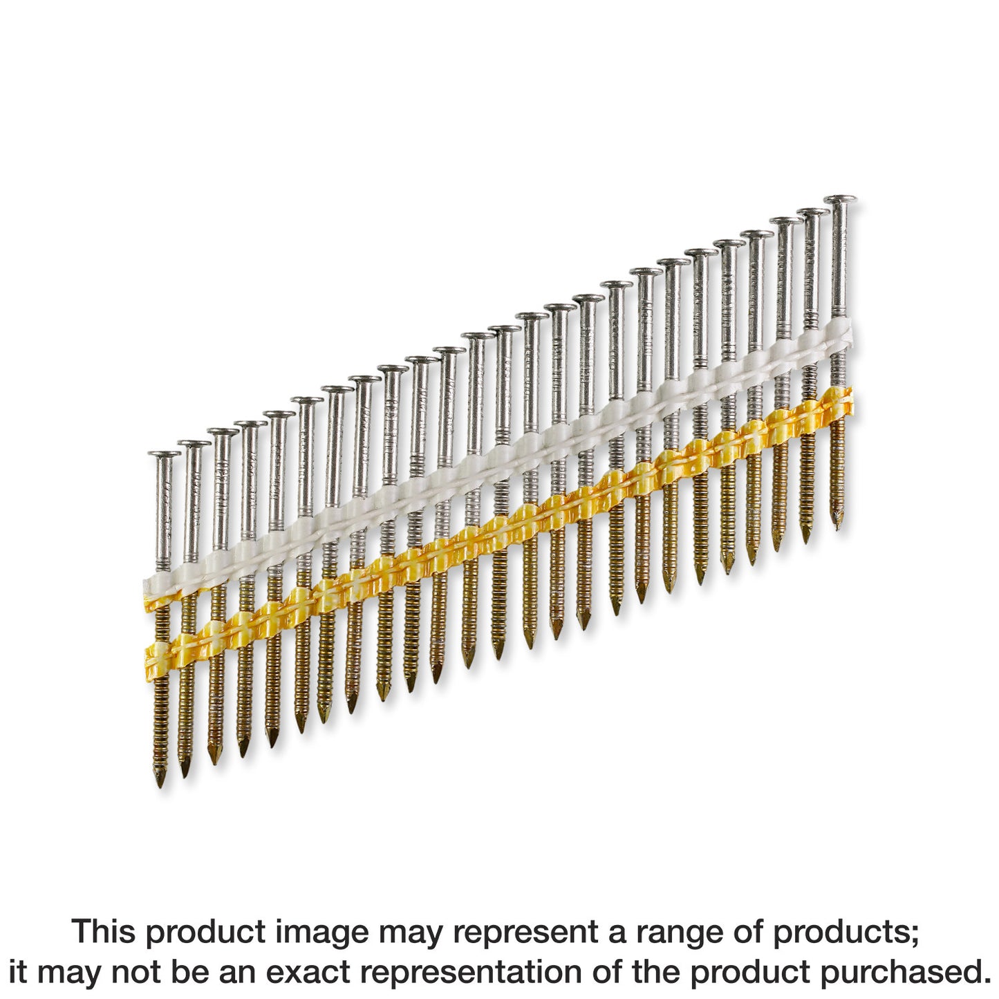 Simpson Strong-Tie S11A250CNJ 20°–22° Plastic Strip, Full Round Head, Ring-Shank Nail — 2-1/2 in. x 0.120 in. Type 304 (1000-Qty) (Pack of 144)