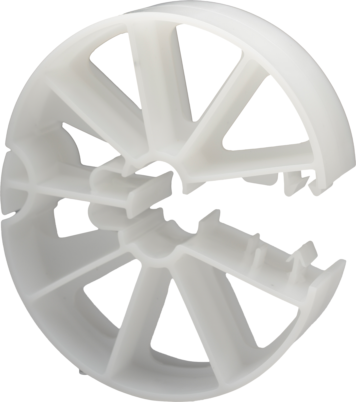 Simpson Strong-Tie 6QLHD Quick-Lock HD® Pier Wheel — 6-in. O.D., 2-1/2-in. Cover, #3–#7 Rebar Size (50-Qty) (Pack of 25)