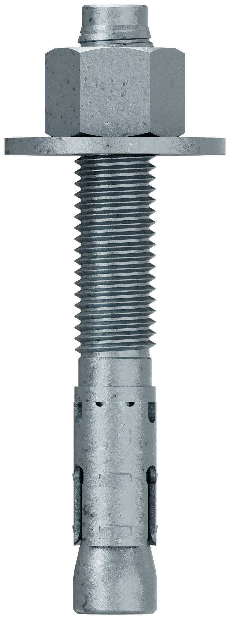 Simpson Strong-Tie STB2-75512MGF10 Strong-Bolt® 2 — 3/4 in. x 5-1/2 in. Mechanically Galvanized Wedge Anchor, Fully Assembled (10-Qty) (Pack of 252)