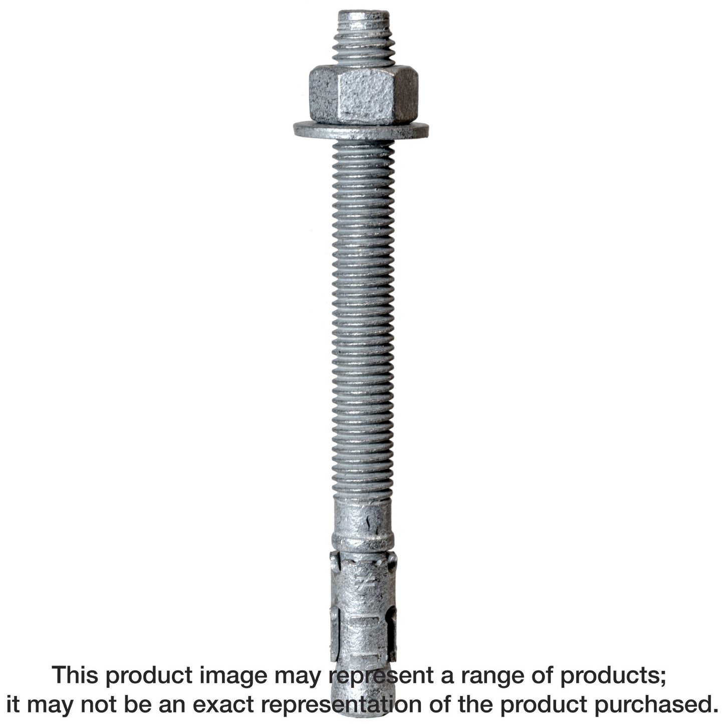 Simpson Strong-Tie STB2-62412MGR20 Strong-Bolt® 2 — 5/8 in. x 4-1/2 in. Mechanically Galvanized Wedge Anchor (20-Qty) (Pack of 360)