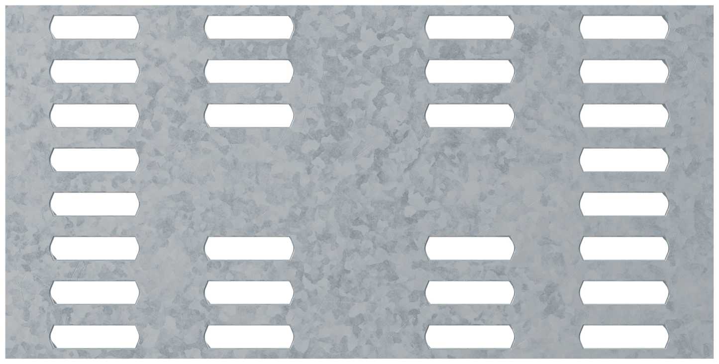 Simpson Strong-Tie MP24 MP 2 in. x 4 in. 20-Gauge Galvanized Mending Plate (Pack of 7200)