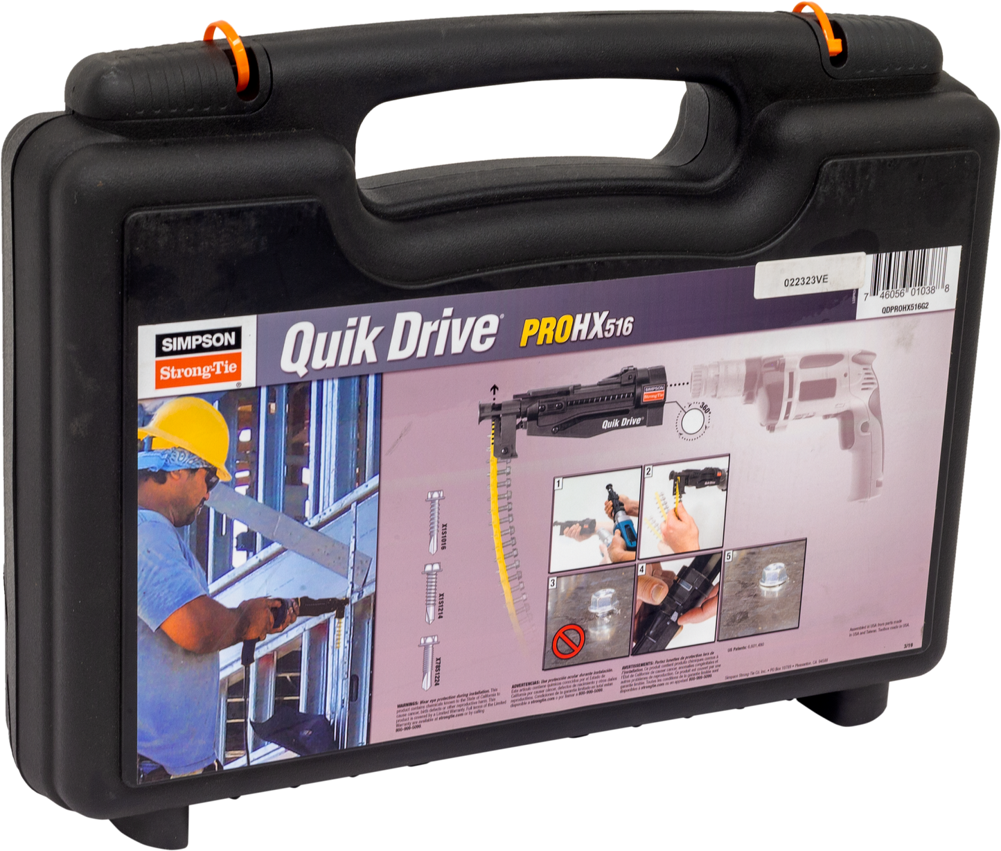 Simpson Strong-Tie QDPROHX516G2 Quik Drive® PROHX516G2 Steel-to-Steel Attachment