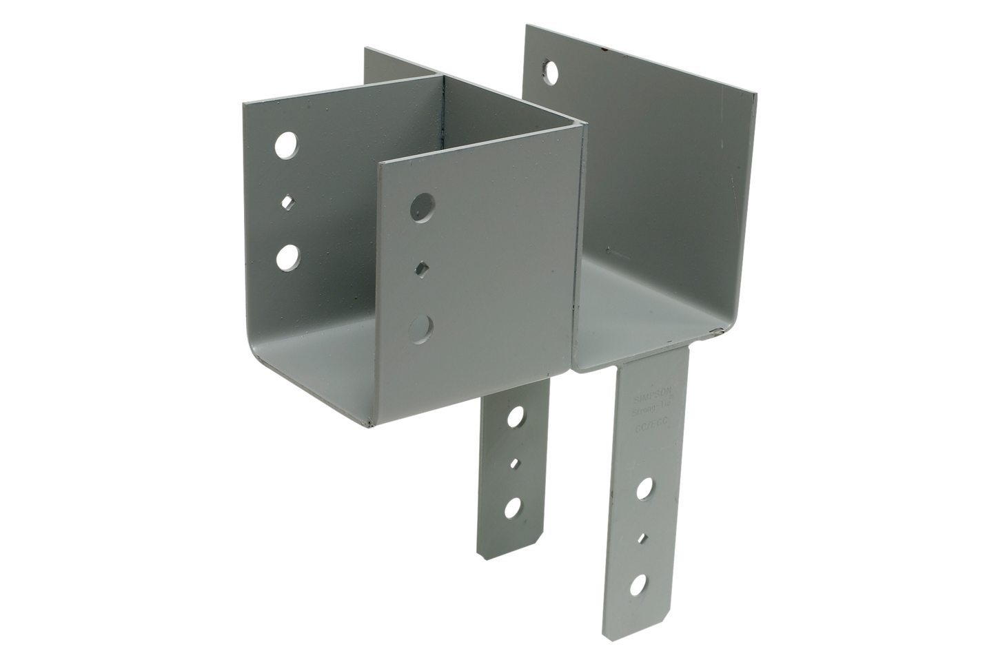Simpson Strong-Tie ECCLR464 ECCLL L-Shape End Column Cap for 4x Beams, 6x Post, Skewed Right