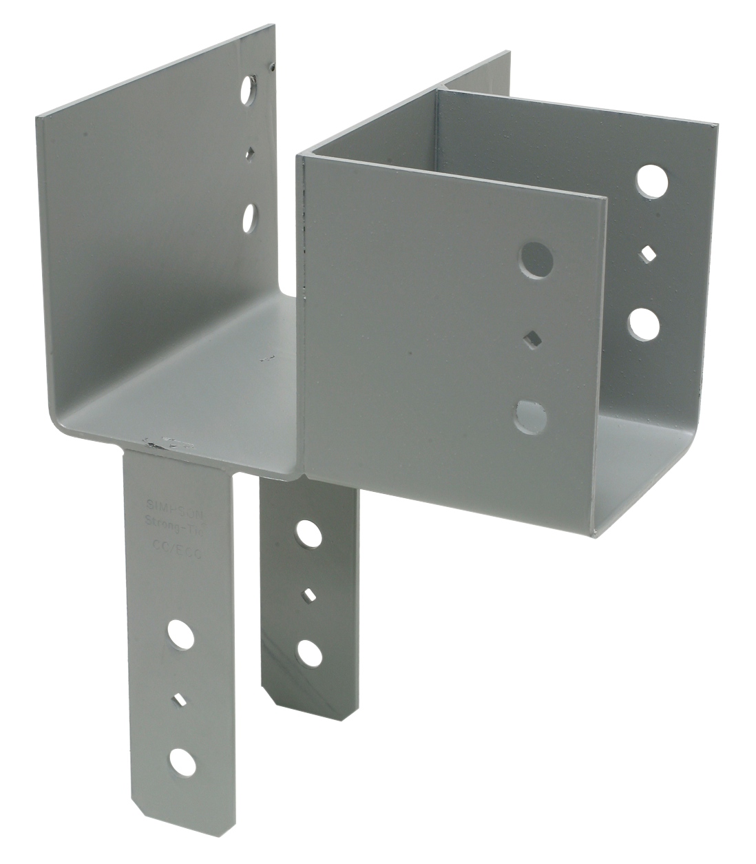 Simpson Strong-Tie ECCLL666 ECCLL L-Shape End Column Cap for 6x Beams, 6x Post, Skewed Left (Pack of 2)
