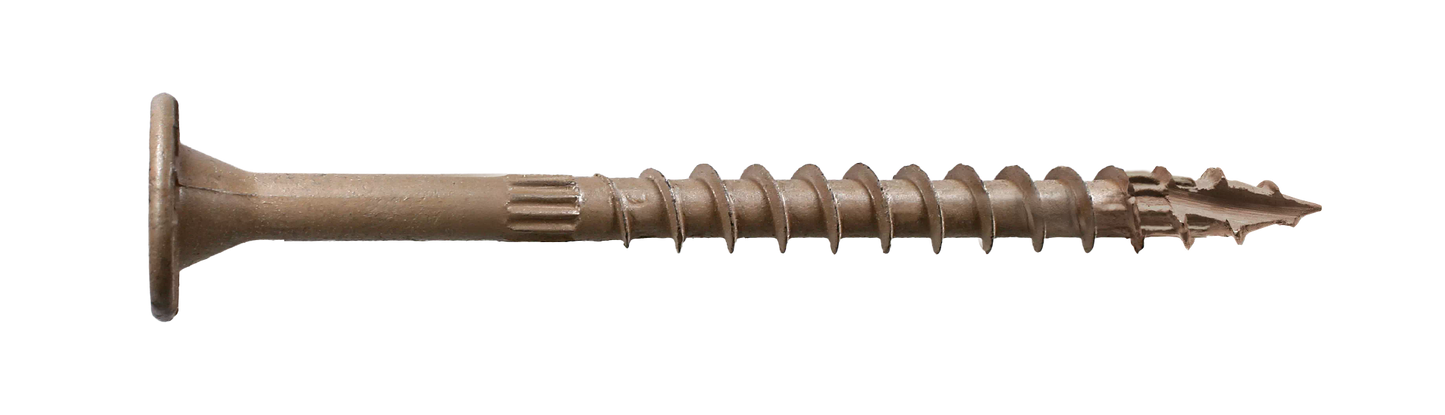 Simpson Strong-Tie SDWS22400DB-R12 Strong-Drive® SDWS™ TIMBER Screw (Exterior Grade) — 0.220 in. x 4 in. T40, Tan (12-Qty)