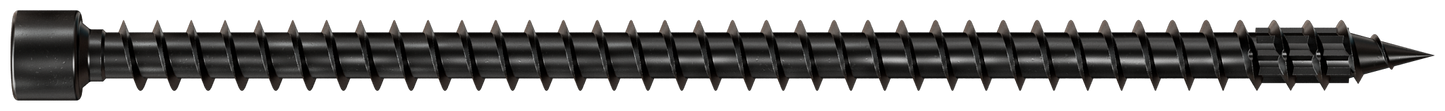 Simpson Strong-Tie SDCFC8X160-R50 Strong-Drive® SDCFC TIMBER-CFC Screw — 0.315 in. x 6-1/4 in. T40, E-Coat® (50-Qty) (Pack of 6)