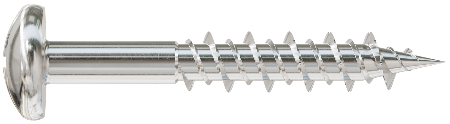 Simpson Strong-Tie T10J125PXM Marine Screw, Pan Head — #10 x 1-1/4 in. #2 Phillips Drive, Type 316 (1000-Qty) (Pack of 300)