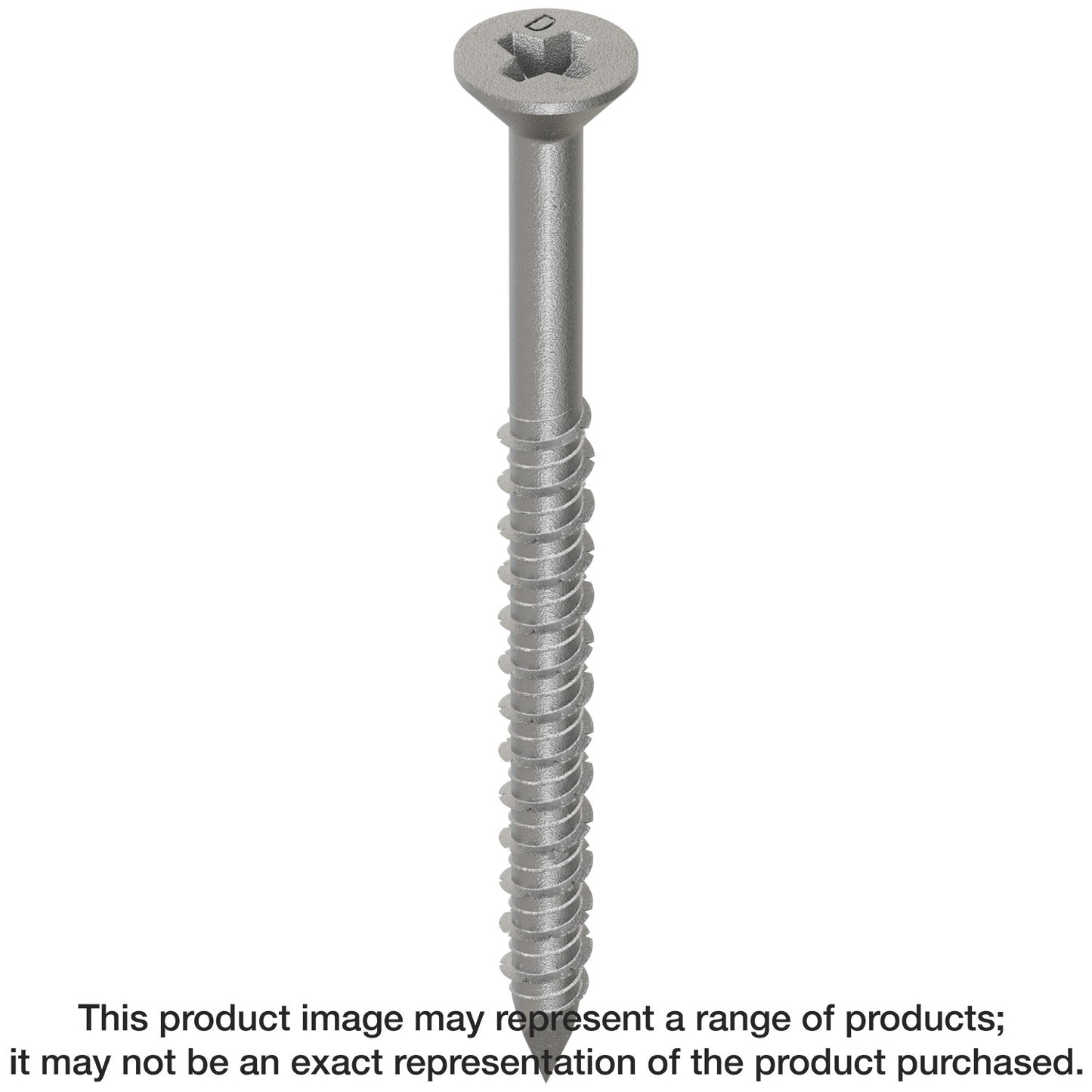 Simpson Strong-Tie TTN25314PFSS Titen® 1/4 in. x 3-1/4 in. Phillips Flat-Head Stainless-Steel Concrete and Masonry Screw (100-Qty) (Pack of 4)