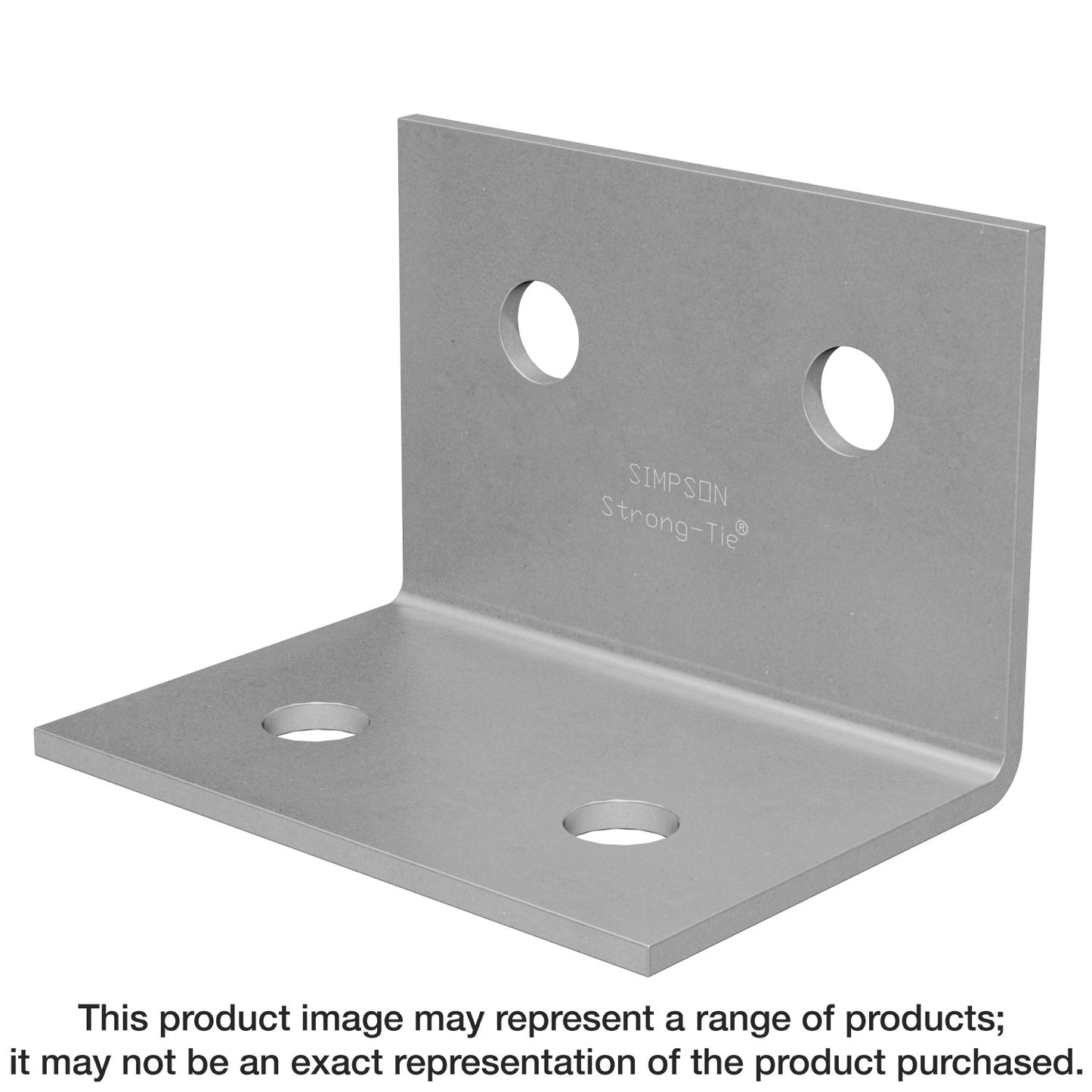 Simpson Strong-Tie HL46HDG HL 4-1/4 in. x 6 in. Hot-Dip Galvanized Heavy Angle