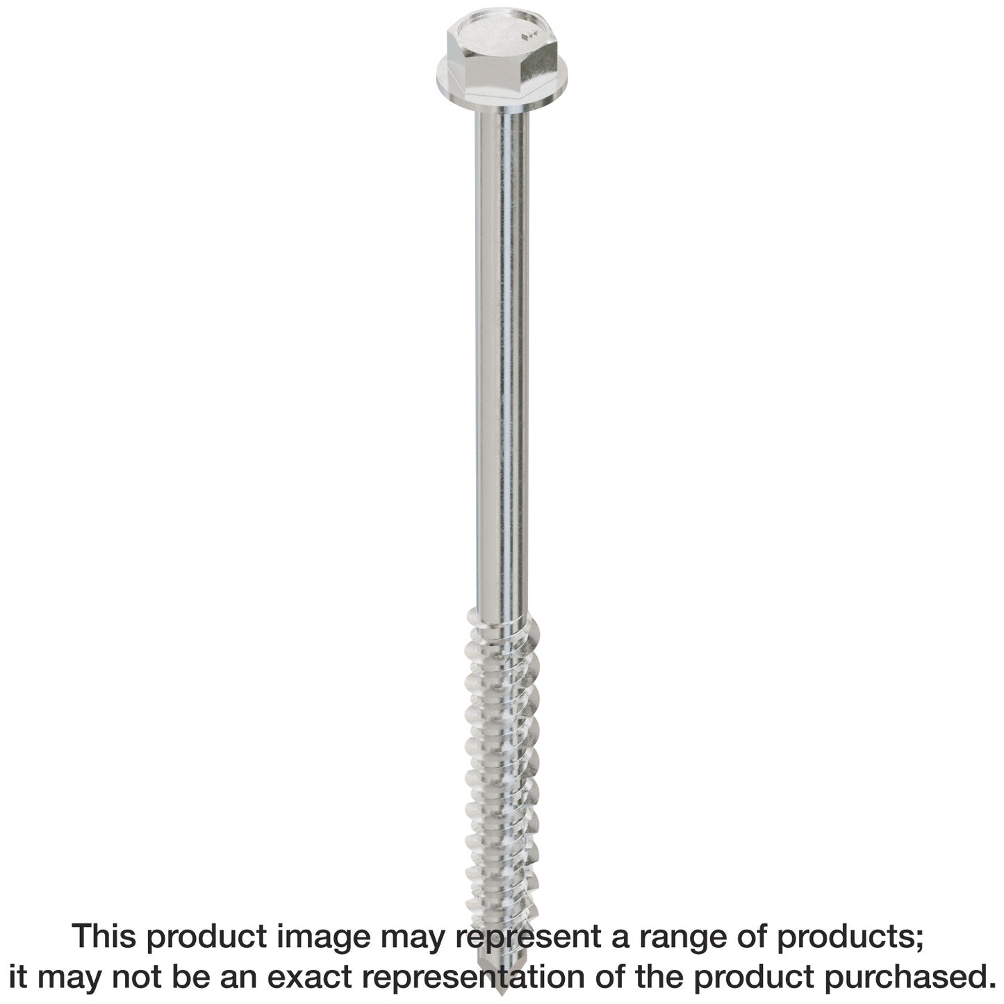 Simpson Strong-Tie TTN25334HSS Titen® 1/4 in. x 3-3/4 in. Hex-Head Stainless-Steel Concrete and Masonry Screw (100-Qty)