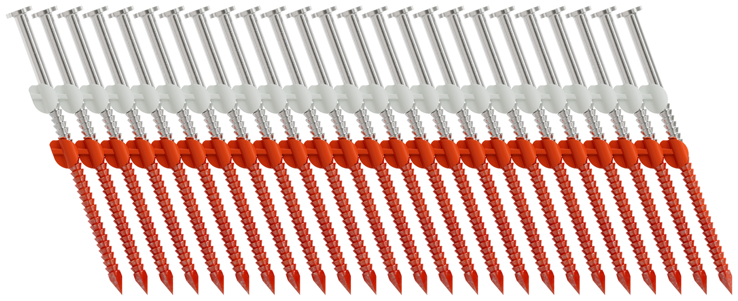 Simpson Strong-Tie T10A300CNJ 20°–22° Plastic Strip, Full Round Head, Ring-Shank Nail — 3 in. x .131 in. Type 316 (1000-Qty) (Pack of 144)