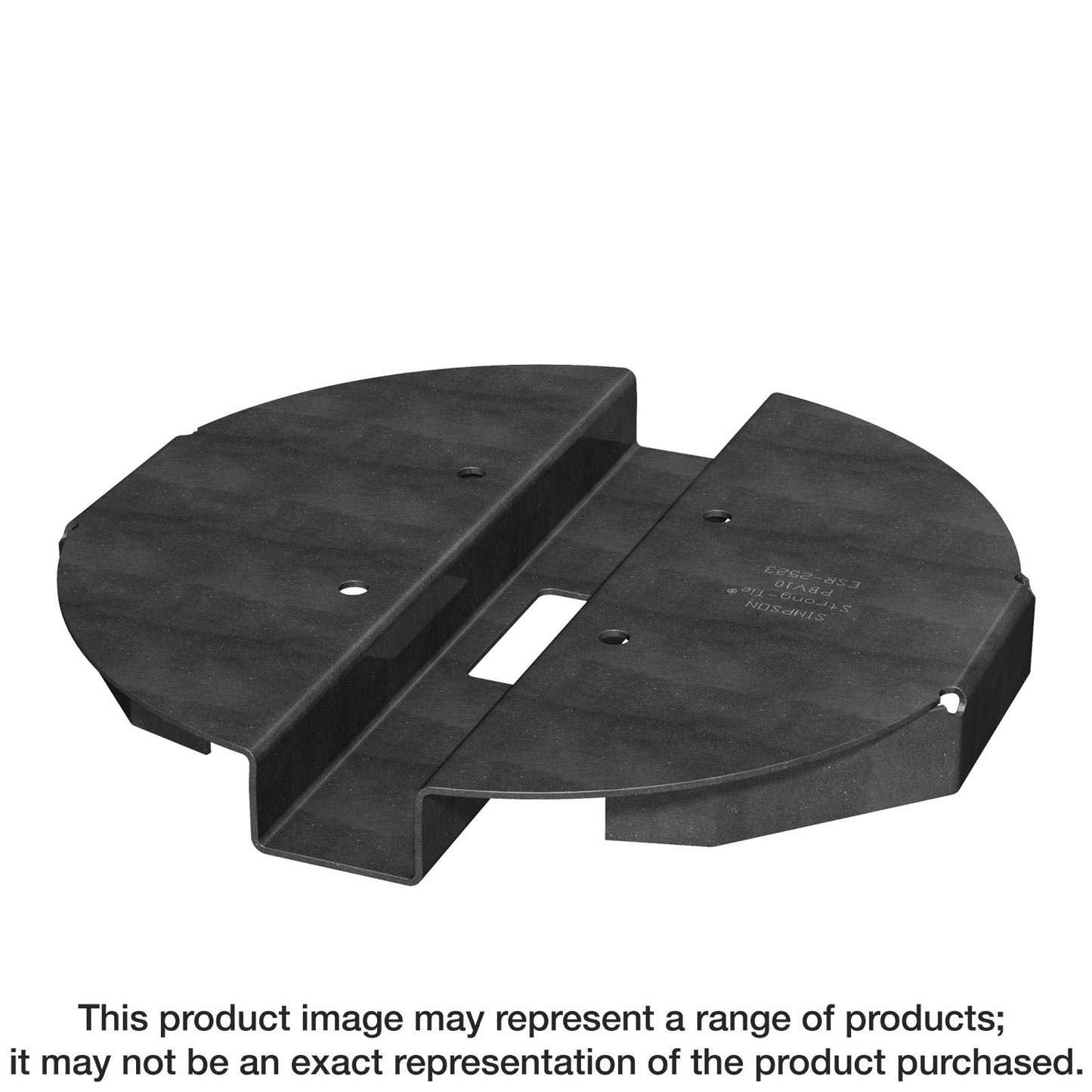 Simpson Strong-Tie PBV10 PBV 10-in. Hidden Standoff Post Base for Viga Post (Pack of 6)