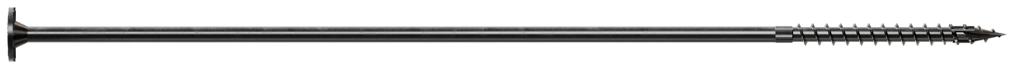 Simpson Strong-Tie SDWS221400DBBR50 Strong-Drive® SDWS™ TIMBER Screw (Exterior Grade) — 0.220 in. x 14 in. T40, Black (50-Qty)