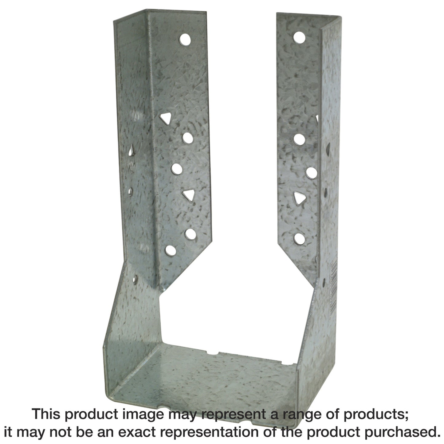 Simpson Strong-Tie HUC48 HUC Galvanized Face-Mount Concealed-Flange Joist Hanger for 4x8