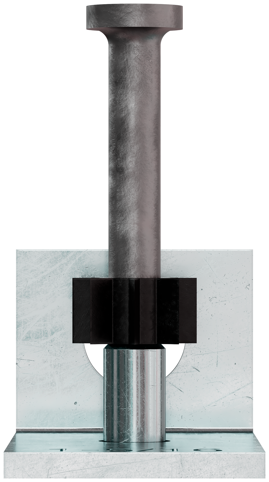 Simpson Strong-Tie PCLDPA-131 PCLDPA Powder-Actuated 90° Ceiling Clip with 1-5/16 in. Pin (100-Qty)