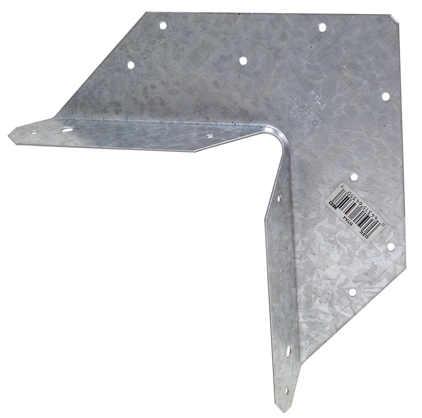 Simpson Strong-Tie RTA4 RTA 18-Gauge Galvanized Rigid Tie® Angle for 4x Joist/Post (Pack of 25)