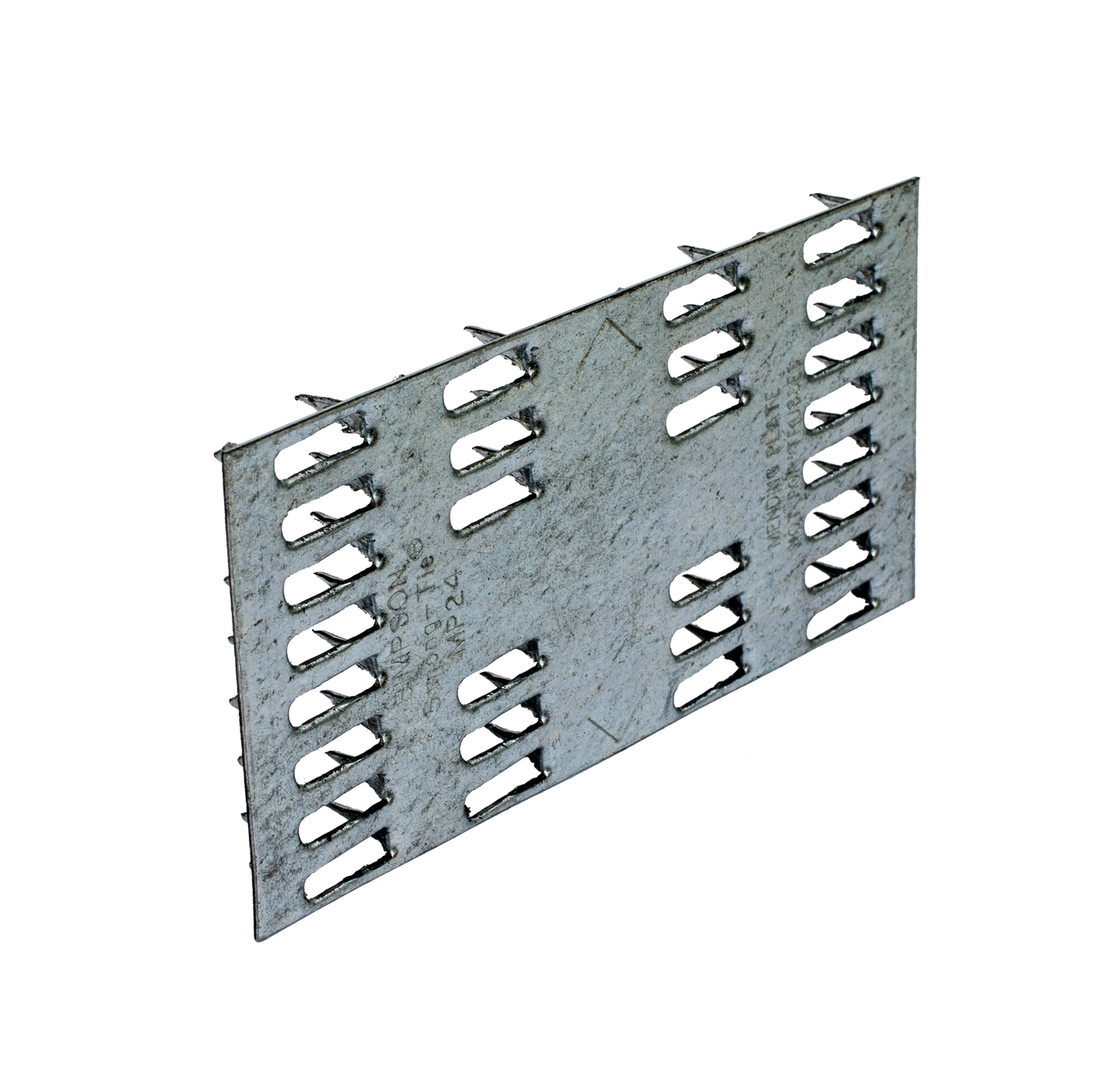 Simpson Strong-Tie MP24 MP 2 in. x 4 in. 20-Gauge Galvanized Mending Plate (Pack of 7200)