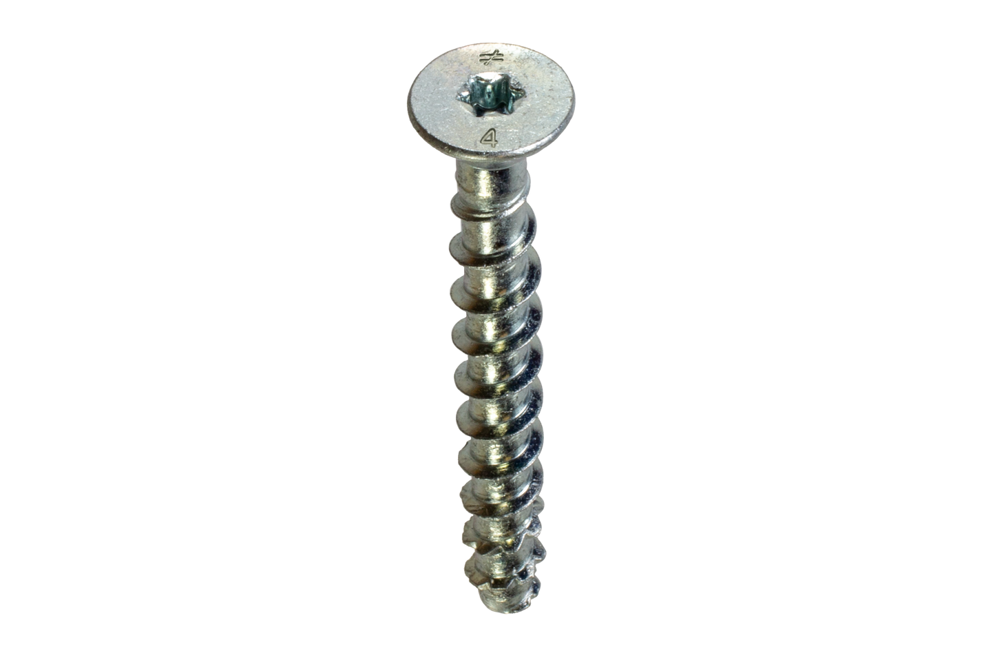 Simpson Strong-Tie THDB25178CS Titen HD® 1/4 in. x 1-7/8 in. Zinc-Plated Countersunk Head Heavy-Duty Screw Anchor (100-Qty) (Pack of 5)