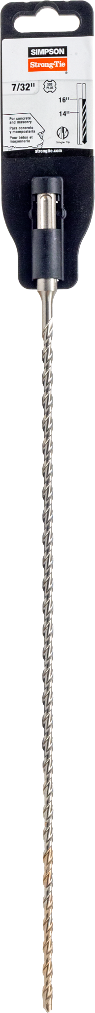 Simpson Strong-Tie MDPL02116 7/32 in. x 16 in. SDS-plus® Shank Drill Bit