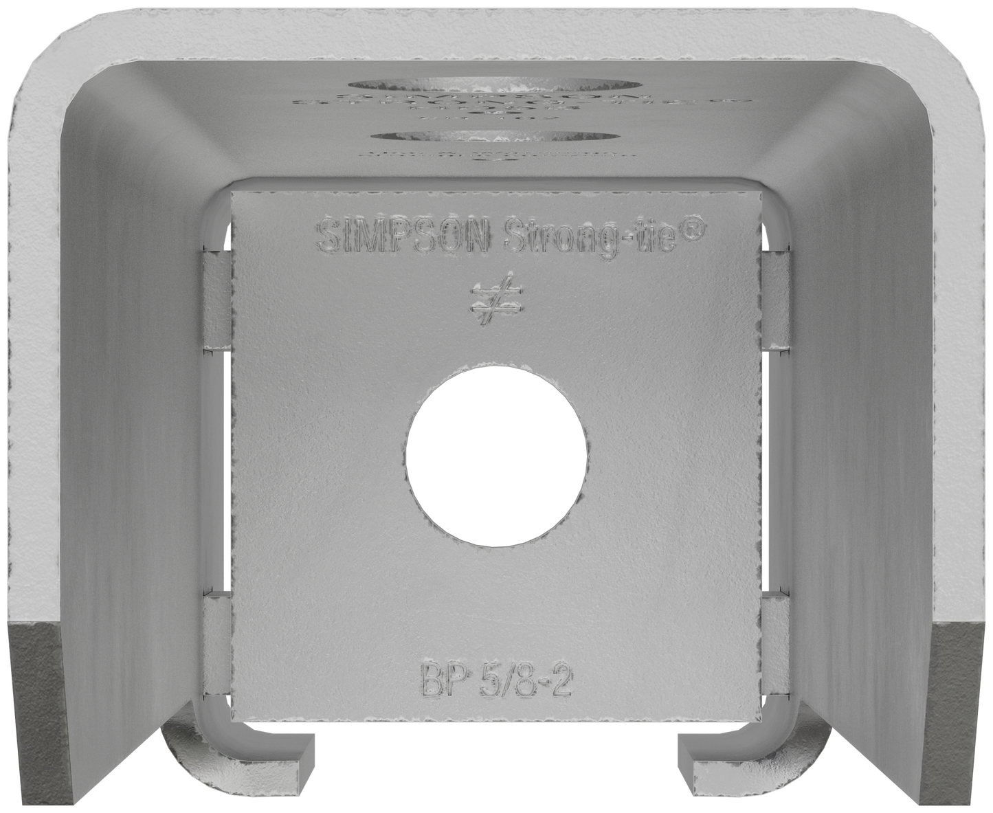 Simpson Strong-Tie HD5BHDG HDB 9-3/8 in. Hot-Dip Galvanized Bolted Holdown
