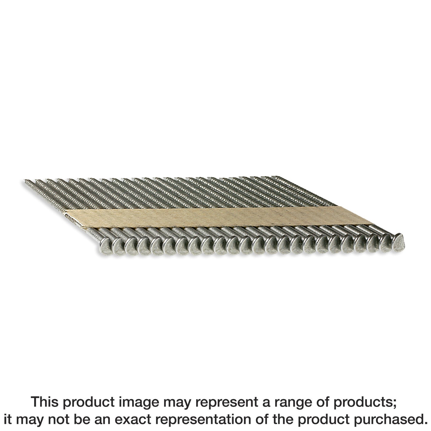 Simpson Strong-Tie S12A200T31 31°–34° Paper Tape, Clipped Head, Ring-Shank Nail — 2 in. Type 304 (1000-Qty) (Pack of 6)