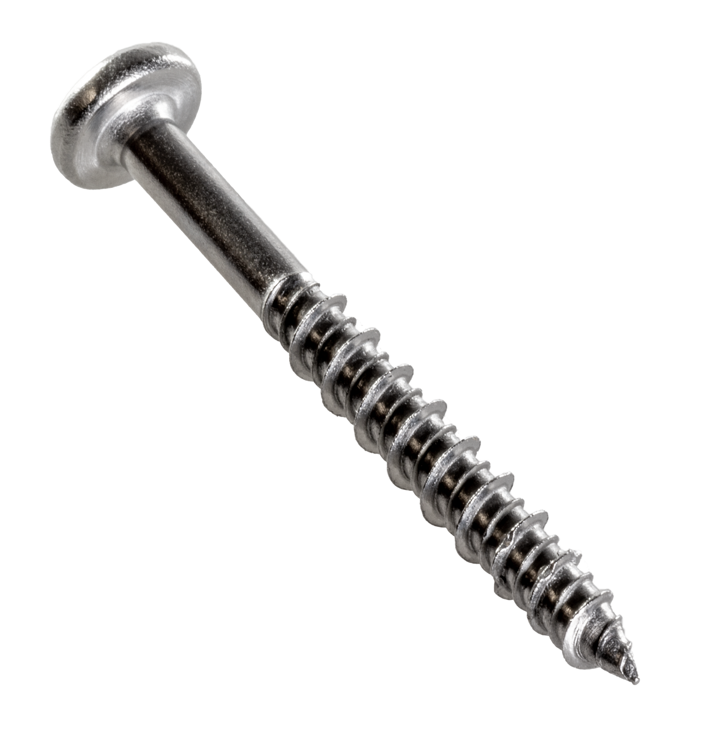 Simpson Strong-Tie T12J200PX-RP6 Marine Screw, Pan Head — #12 x 2 in. #3 Phillips Drive, Type 316 (6-Qty)