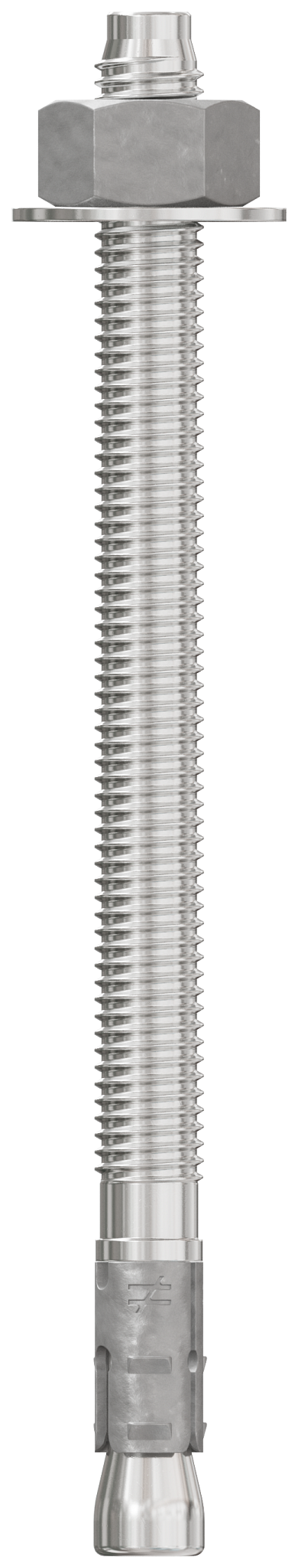 Simpson Strong-Tie STB2-50700S4F25 Strong-Bolt® 2 — 1/2 in. x 7 in. Type 304 Stainless-Steel Wedge Anchor, Fully Assembled (25-Qty)