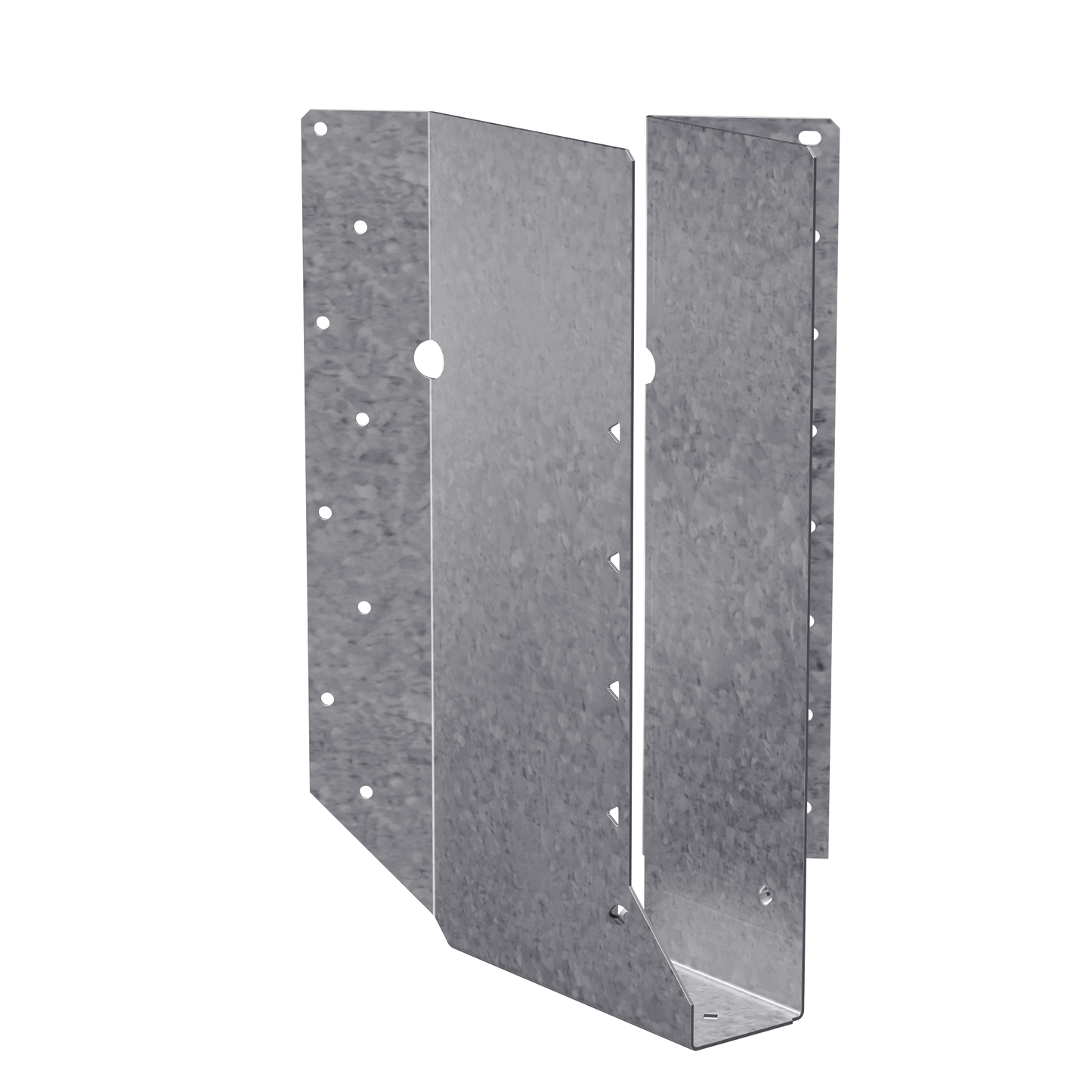 Simpson Strong-Tie SUR1.81/11 SUR Galvanized Joist Hanger for 1-3/4 in. x 11-1/4 to 11-7/8 in. Engineered Wood, Skewed Right (Pack of 25)