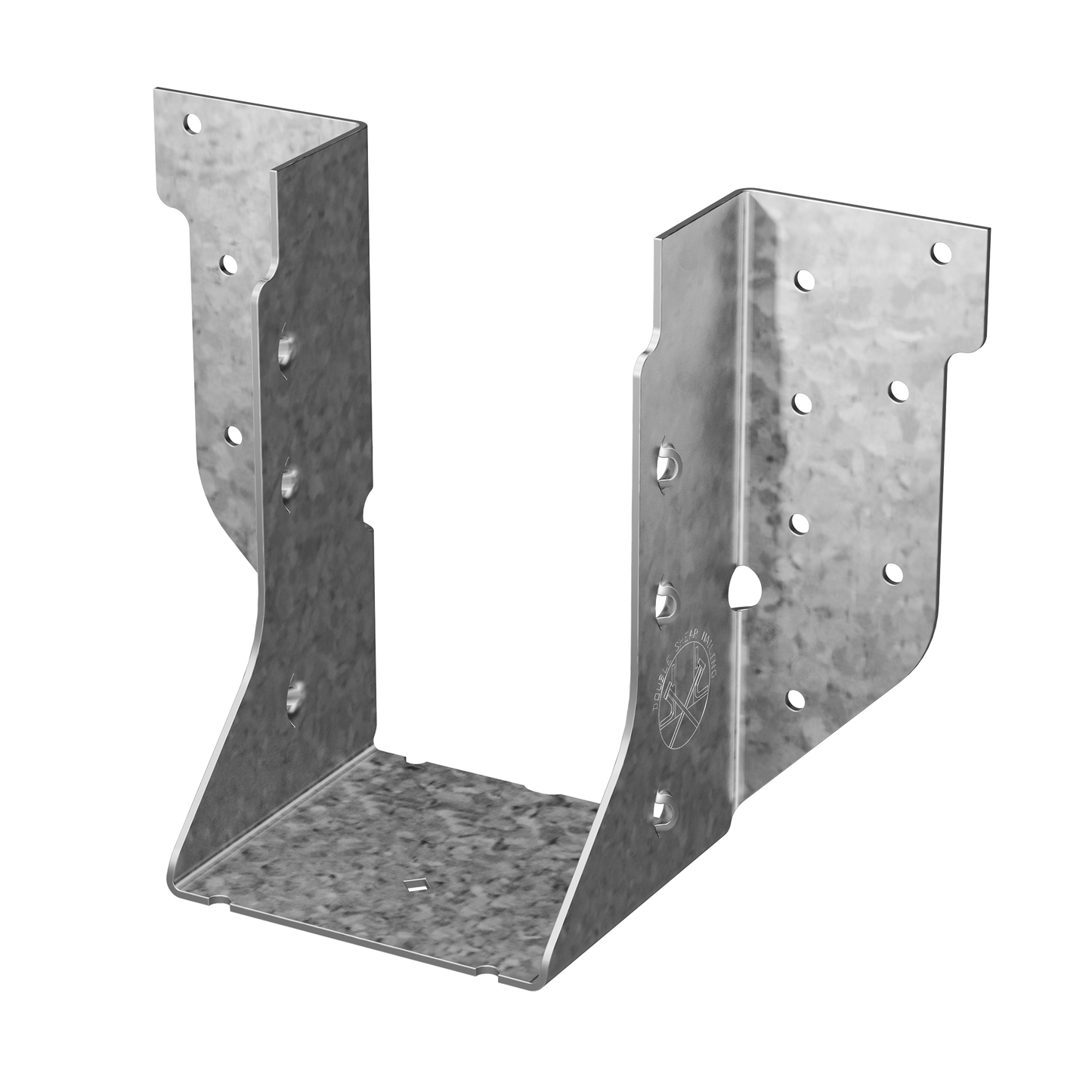 Simpson Strong-Tie HHUS26-2 HHUS 5-3/8 in. Galvanized Face-Mount Joist Hanger for Double 2x Truss