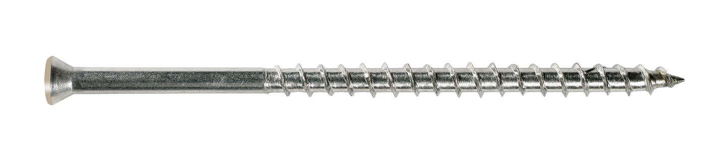 Simpson Strong-Tie S07225FTPTN02 Trim-Head Screw, 6-Lobe Drive — #7 x 2-1/4 in. T-15 Type 305, Tan 02 (350-Qty)