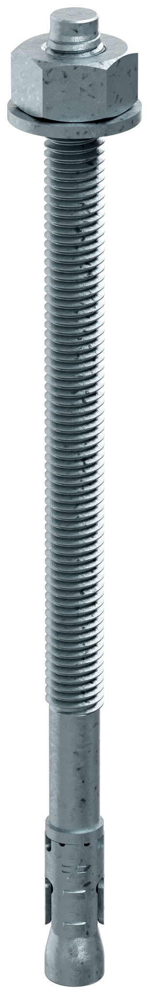 Simpson Strong-Tie STB2-50812MGF20 Strong-Bolt® 2 — 1/2 in. x 8-1/2 in. Mechanically Galvanized Wedge Anchor, Fully Assembled (20-Qty)
